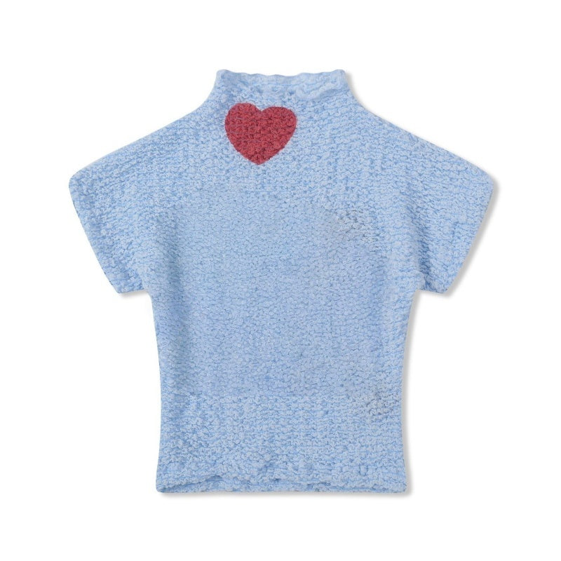 Dopamine-Infused Stretch Slim-Fit Cropped T-Shirt